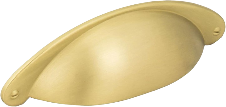 Lyon Shaker Cabinet Pull - Brushed Gold